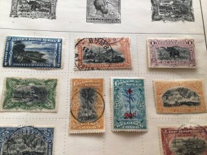 Belgian Congo mounted mint or used stamps A9689