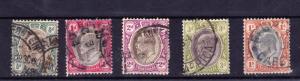 Transvaal, South Africa  1904 KEVII set to 1/-
