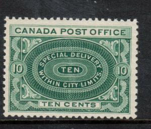 Canada #E1ii Very Fine Never Hinged Without Shading In Value Tab **With Cert.**