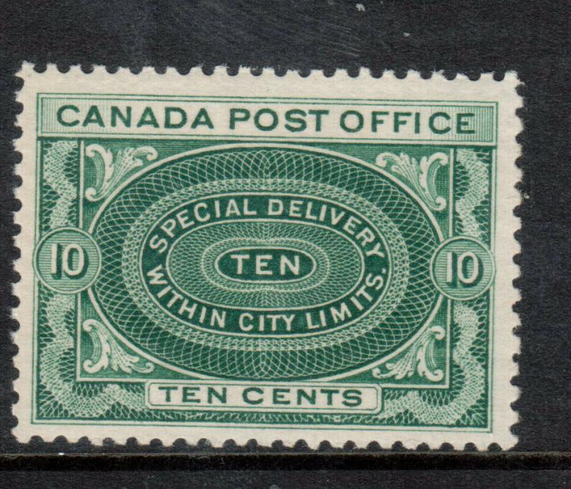 Canada #E1ii Very Fine Never Hinged Without Shading In Value Tab **With Cert.**