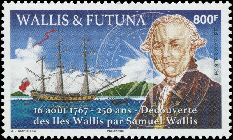 Wallis & Futuna Islands 2017 Sc 789 Samuel Wallis