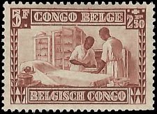 BELGIAN CONGO   #B19 MH (1)
