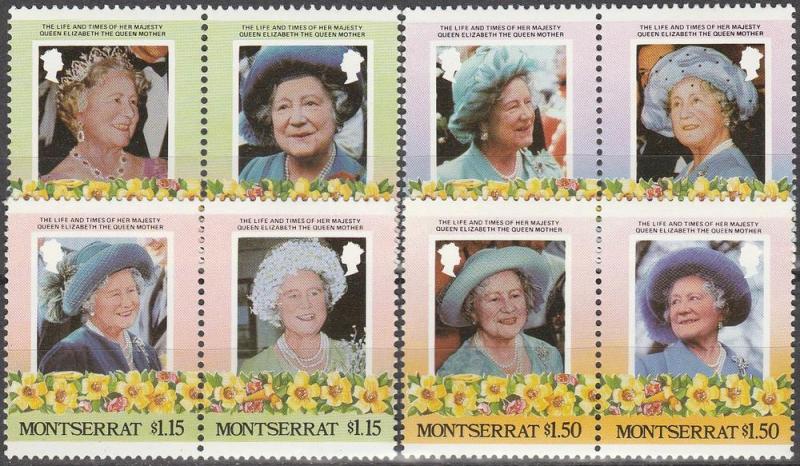 Montserrat #558-61 MNH F-VF CV $3.25  (SU4530)