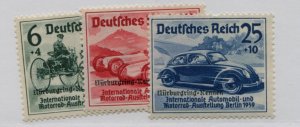 GERMANY  B141-43  MNH
