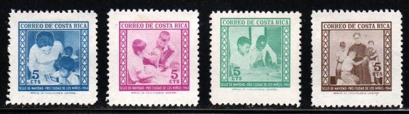 Costa Rica # RA20-23 ~ Cplt Set 4 ~ Mint, HMR ~ cv 1.00