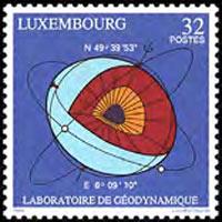 LUXEMBOURG 1995 - Scott# 931 Geodynamics Set of 1 NH