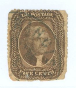 United States #30 Used Single