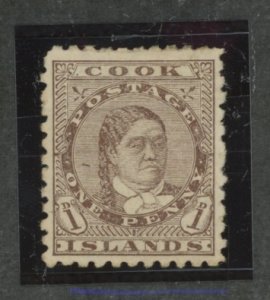 Cook Islands #9 Unused Single