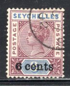 Seychelles, Scott #32   VF,  Used,  CV $4.00  ..... 5630217