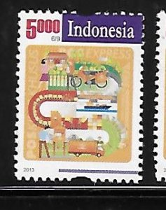 Indonesia 2013 Postal Service Transportation MNH A1272