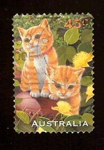 Australia #1562 45c Pets - Kittens
