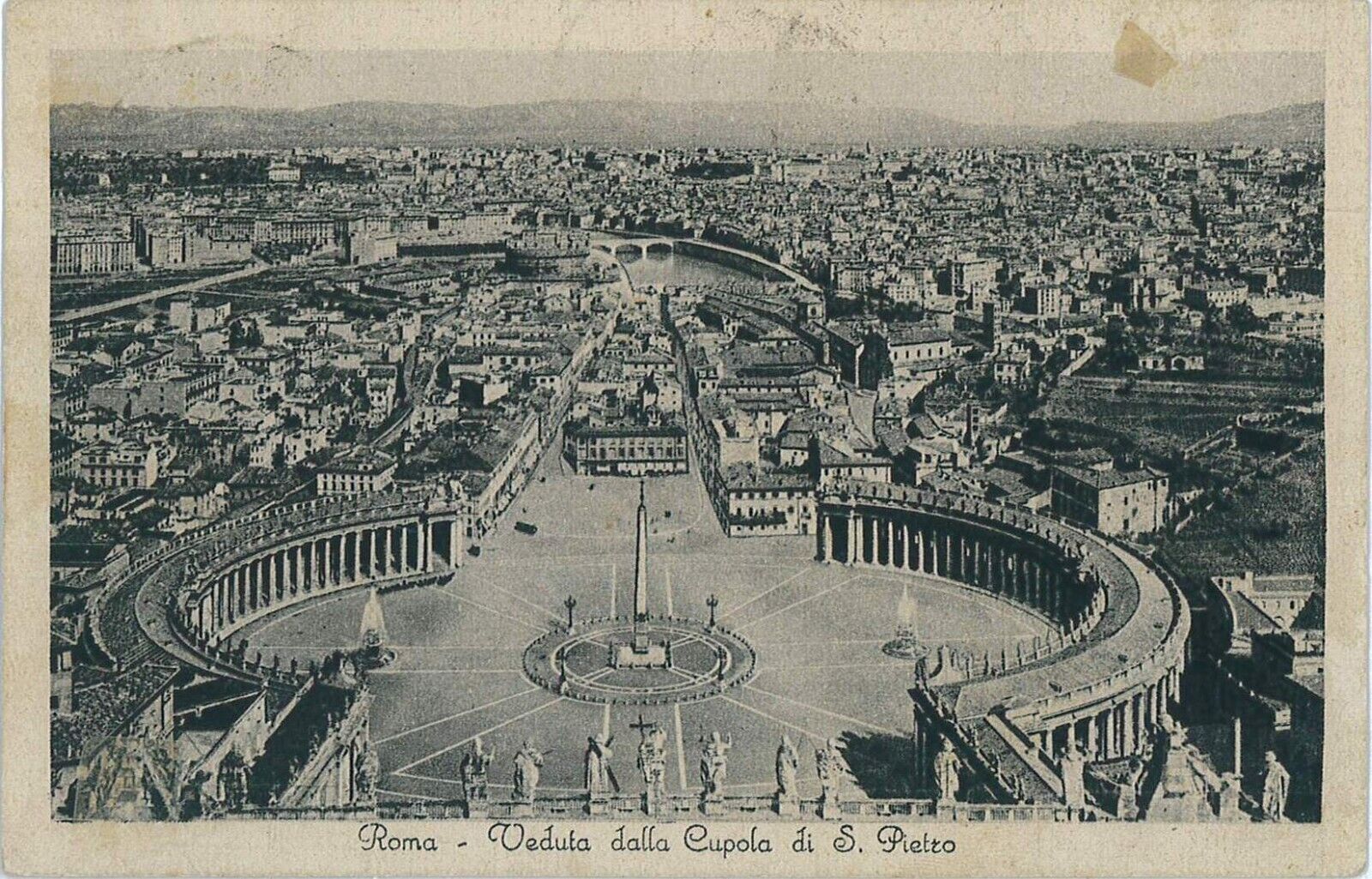 P0312 - VATICANO - STORIA POSTALE - Prima emissione du CARTOLINA a ...