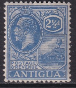 1927 Antigua KGV King George V 2½ pence MNH Wmk 4 Sc# 49 CV $27.20