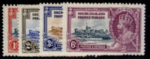 BECHUANALAND PROTECTORATE GV SG111-114, 1935 SILVER JUBILEE set M MINT. Cat £19.