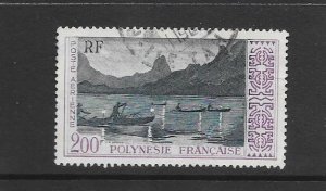 FRENCH POLYNESIA #C27  NIGHT FISHING  USED