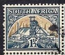 SOUTH AFRICA #52 - USED BLOCK OF 4 - 1941 - SOAF058DTS16