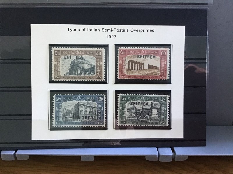 Italian Eritrea 1927 semi postal mint never hinged  stamps R30132