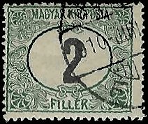 HUNGARY   #J11b USED (1)