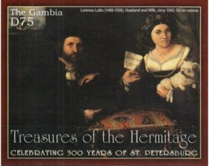 GAMBIA - 2003 - Hermitage Museum - Perf Min Sheet - Mint Never Hinged