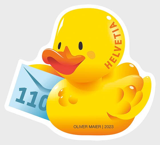 2023 Switzerland Rubber Duck (Scott NA) MNH