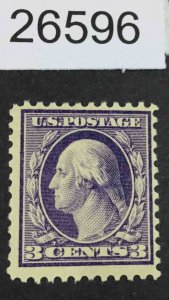 US STAMPS #376 MINT OG H LOT #26596