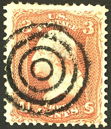 U.S. #65 USED CREASE 