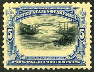 U.S. #297 MINT OG HR