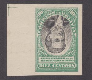 Bolivia Sc 79 var MLH. 10c Murillo Inverted Center, imperf