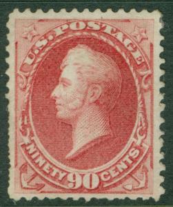 EDW1949SELL : USA 1875 Sc #166 Mint regummed Well centered PSAG Cert Cat $2,250.