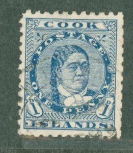 Cook Islands #17 Used Single