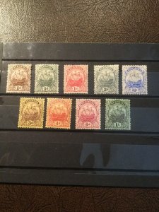Bermuda Scott #40-48 Mint Hinged Stamps- See My Listings For The High Values!