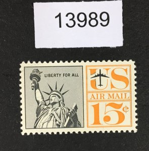 MOMEN: US STAMPS # C63 MINT OG NH LOT #13989