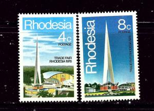 Rhodesia 391-92 MNH 1978 Trade Fair