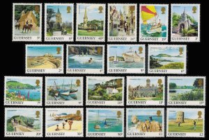 Guernsey Scott 283-302 Mint never hinged.