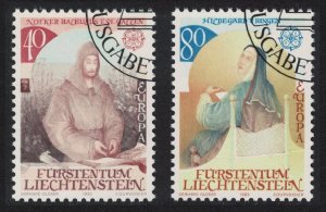 Liechtenstein Europa 2v 1983 CTO SG#811-812