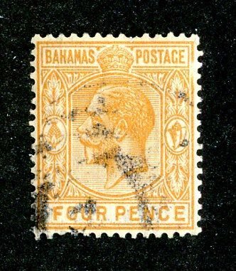 1924  Sc #77 used cv.$5.25 ( 701 Bahamas )
