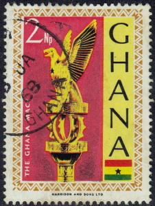 Ghana - 1967 - Scott #288 - used - Ghana Mace - Staff