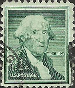 # 1031b USED DRY PRINT GEORGE WASHINGTON    