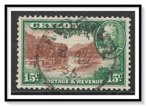 Ceylon #269 River Scene Used