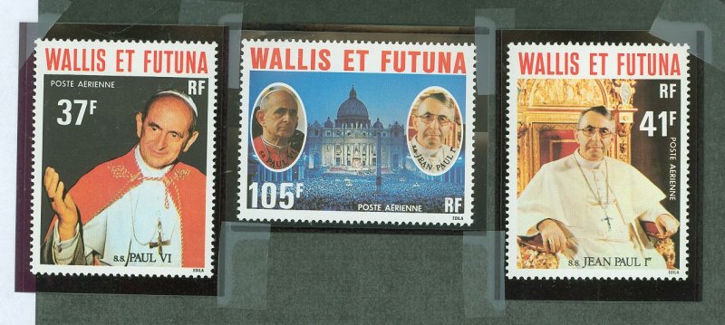 Wallis & Futuna Islands #C84-C86  Multiple