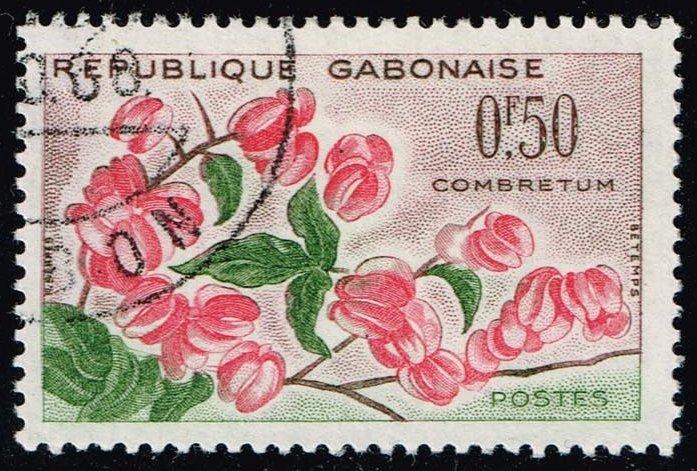 Gabon #154 Combretum Flower; CTO (0.20)