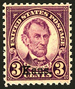 U.S. #661 MINT OG NH