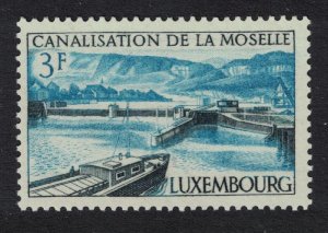 Luxembourg Ships Boats Moselle Canal 1964 MNH SG#743