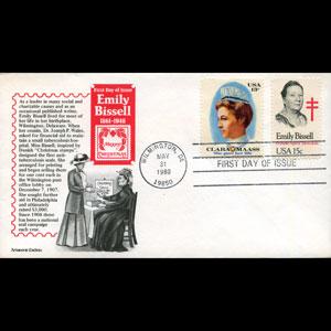 U.S.A. 1980 - FDC-Emily Bissell