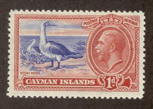 CAYMAN ISLANDS SC# 87 VF OG 1935