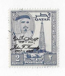 Qatar Sc #45 2R used VF