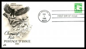 #2111 D Eagle  – Artcraft Cachet