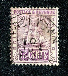 1905 British Guiana Sc # 165 used cv. $55 ( 9382 BCXX )