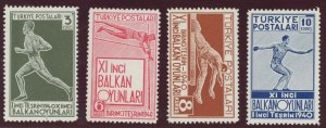 Turkey #855-58  Single (Complete Set)