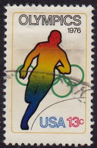 USA - 1976 - Scott #1697 - used - Sport Running